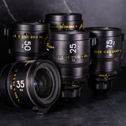 Kit DZOFilm Arles T1.4 (5 primes PL/EF)